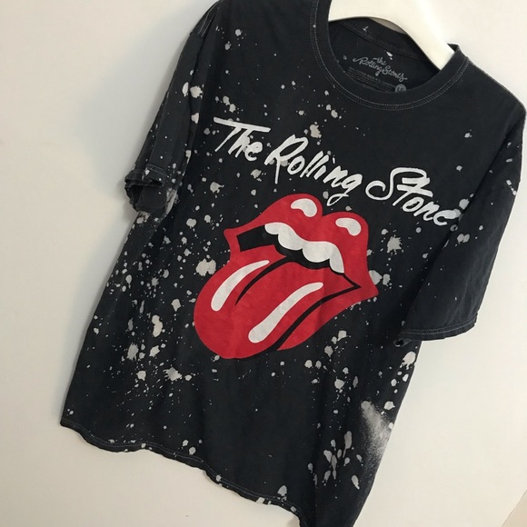 Rolling Stones Tops - Rolling Stones | Band Graphic Tee Rock T-shirt Top